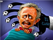 Bóng đá anh, ngoại hạng anh, lịch thi đấu euro 2012, Biếm họa Mourinho "thất kinh": Xin đừng, "bàn tay nhỏ" !